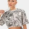 Adika Tatts Crop Tee