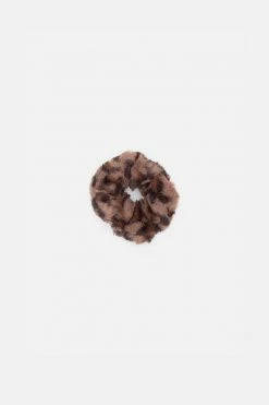 Adika Wildlife Faux Fur Scrunchie