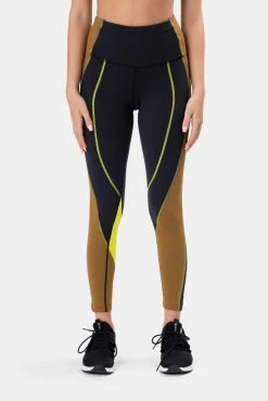 Adika REEBOK // Lux Color-Block Leggings Bottoms