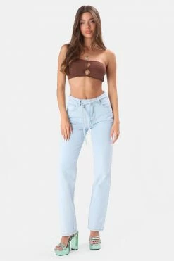 Brand new 😀 Adika Cruise String Belt 👖 Jeans | STRAIGHT Clothing ⌛ 10 Adika Cruise String Belt Jeans | STRAIGHT Clothing