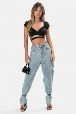 Adika Seychelles Wrap Top Clothing