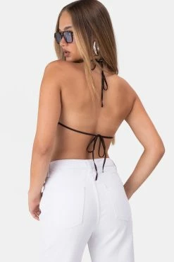 Best reviews of 👏 Adika Clothing Gamma Backless Halter Crop Top 👏 8 Adika Clothing Gamma Backless Halter Crop Top