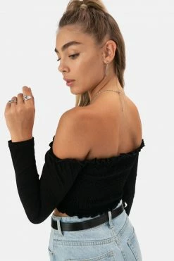 Adika Kourtney Off Shoulders Top