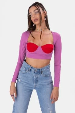 Adika Layson Cupped Crop Top
