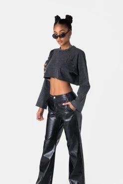 Adika Hikon Bell Sleeves Crop Top OUTLET