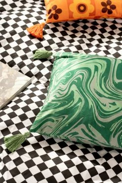 Adika Nelson Square Velvet Pillow Cover Home