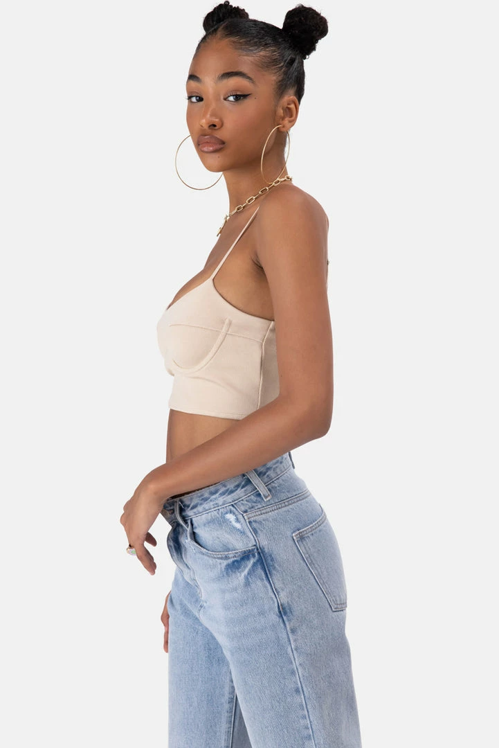 Wholesale 🛒 Adika Eilish Ribbed Crop Top Clothing 💯 3 Adika Eilish Ribbed Crop Top Clothing