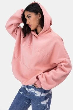 Adika OUTLET Looks Embroidery Oversize Hoodie