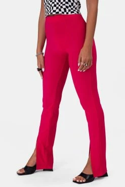 Adika Clothing Luxe Front-Slit Pants