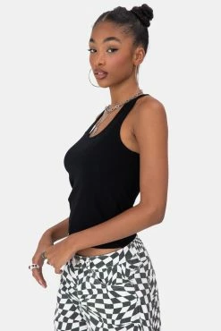 Adika Clothing Bird Ribbed Top