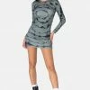 Adika Lennon Tie-Dye Mini Dress OUTLET