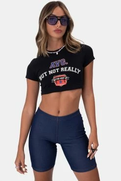 Adika AVG Cropped Tee OUTLET
