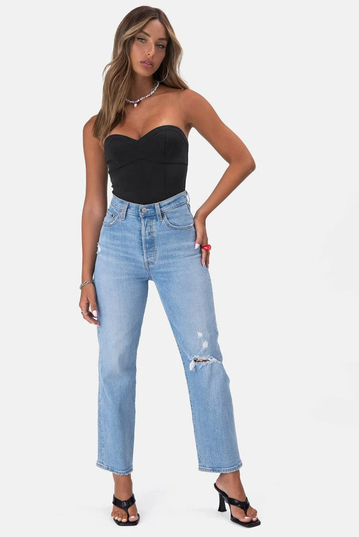 Brand new ❤️ Adika Typo Corset-Style Bodysuit 💯 2 Adika Typo Corset-Style Bodysuit