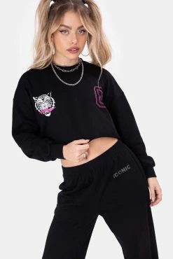 Adika Caspian Cropped Sweatshirt OUTLET