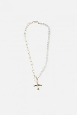 Adika PLANE Mixed Chain Necklace Accessories
