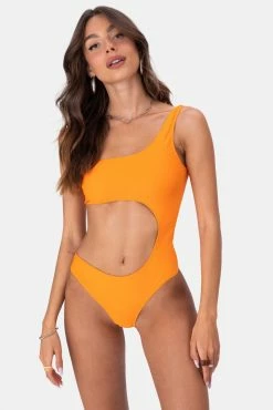 Adika One Shoulder Cutout Swimsuit