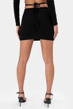 Adika Waist Strings Mini Skirt Clothing