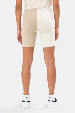 Adika Follow Color-Block Biker Shorts OUTLET