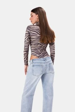 Best Pirce 🎉 Adika Wildlife Turtleneck Bodysuit Clothing ⭐ 8 Adika Wildlife Turtleneck Bodysuit Clothing