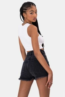 Adika Tanks Cut-Out Cropped Top OUTLET