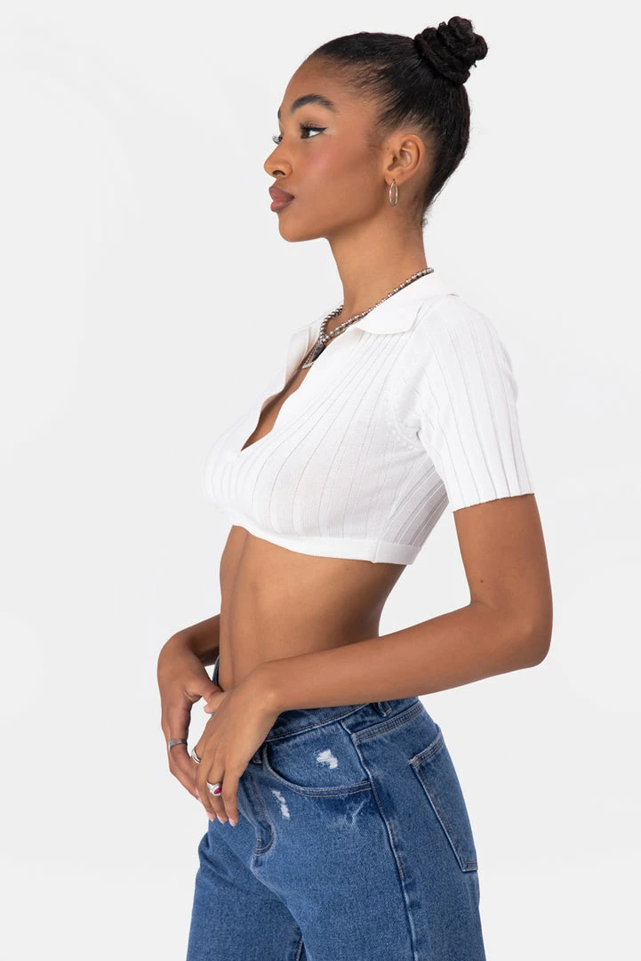 New 😍 Adika Skate Rib Knit Crop Top 🔥 3 Adika Skate Rib Knit Crop Top
