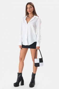 Adika Clothing Kitton Back-Tie Button Shirt