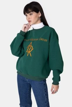 Adika OUTLET FOREVER Embroidery Sweatshirt
