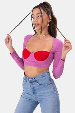 Adika Layson Cupped Crop Top