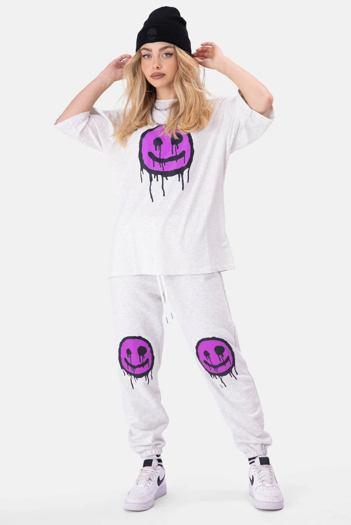 Best Pirce 🤩 Adika SMILEZ Graffiti Print Sweatpants 😀 1 Adika SMILEZ Graffiti Print Sweatpants