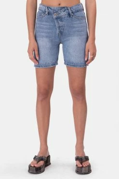 Adika Clothing Willis Wrap Denim Shorts
