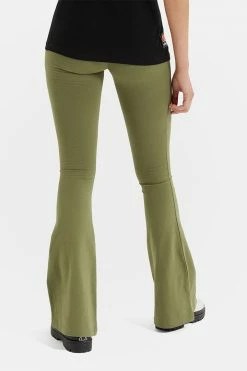 Adika Ellesse // Garvas Embroidered Logo Flared Leggings Brands