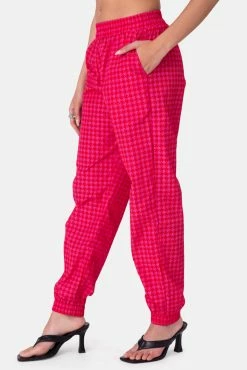 Adika OUTLET Pepita Nylon Sweatpants