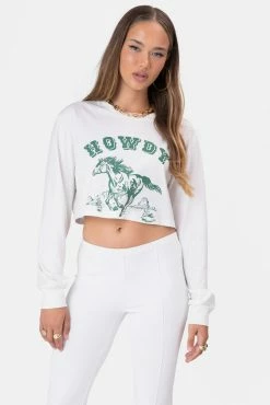 Adika HOWDY Cropped Tee OUTLET