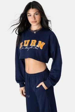 Adika BURN Cropped Sweatshirt