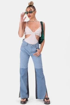 Adika Clothing Gonzalez Cut-Out Ribbed Top