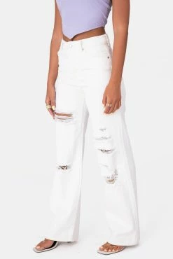 Best deal 🎉 Adika Clothing Ridie Ripped 👖 Jeans | WIDE 🤩 6 Adika Clothing Ridie Ripped Jeans | WIDE