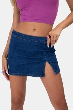 Adika Jasper Denim Mini Skirt Clothing