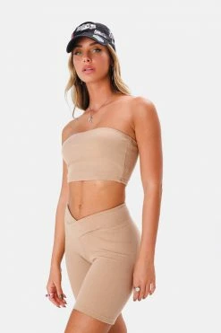 Adika Clothing Baster Ribbed Bandeau Top