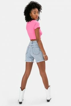 Adika Pyrus Rhinestone Crop Top OUTLET