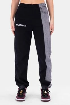 Adika INFLUENCER Denim Detail Sweatpants OUTLET