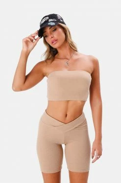 Adika Clothing Baster Ribbed Bandeau Top