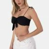 Adika OUTLET Rimes Front-Knot Bralette Top