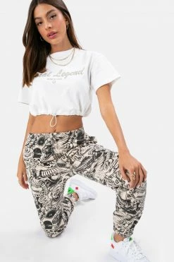 Adika LEGEND Jersey Crop Top