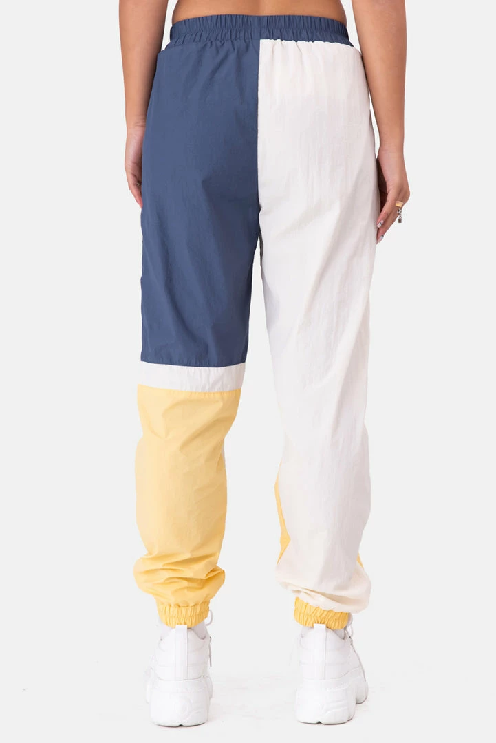 Coupon ⌛ Adika FLAWLESS Color-Block Nylon Sweatpants ⌛ 5 Adika FLAWLESS Color-Block Nylon Sweatpants