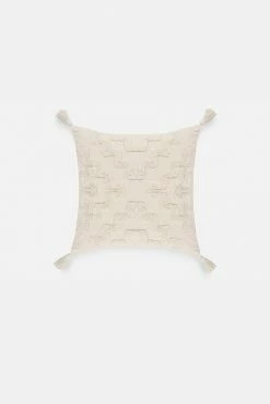 Adika Home Burma Tufted Square Pillow Cover