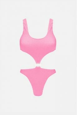 Adika OUTLET Shirred Cutout One Piece