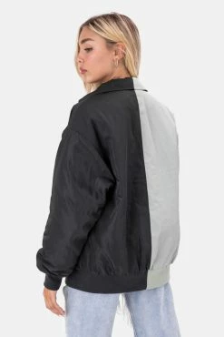 Adika Squad Color Block Bomber Jacket