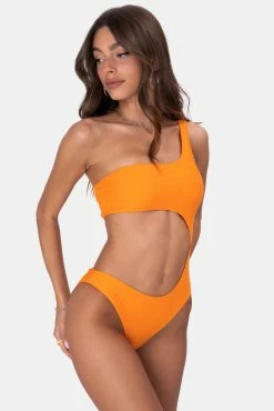Adika One Shoulder Cutout Swimsuit