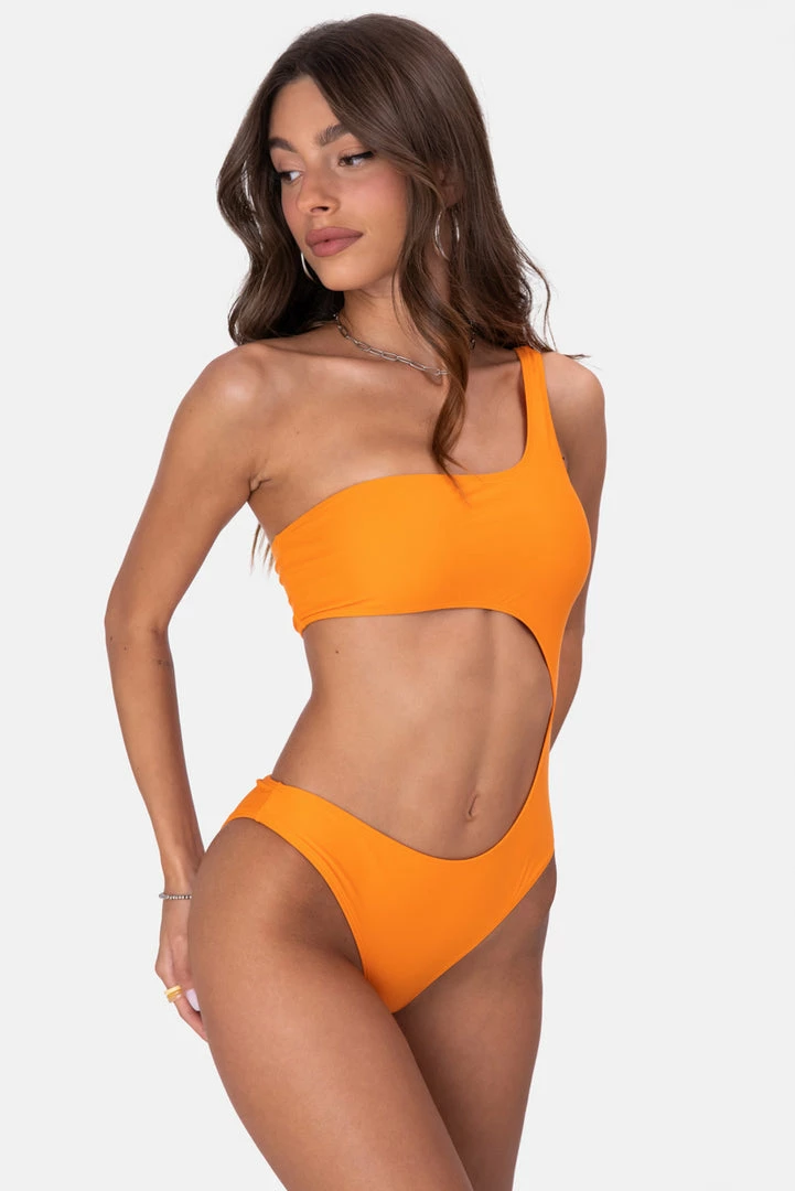 Wholesale 🔔 Adika One Shoulder Cutout 🩱 Swimsuit 🎉 1 Adika One Shoulder Cutout Swimsuit