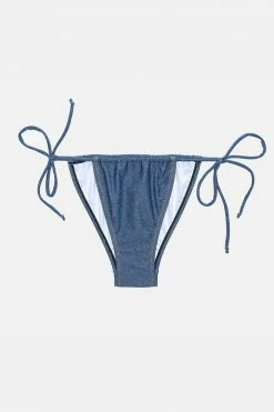 Adika Denim-Dreams Tie Side Bikini Bottom